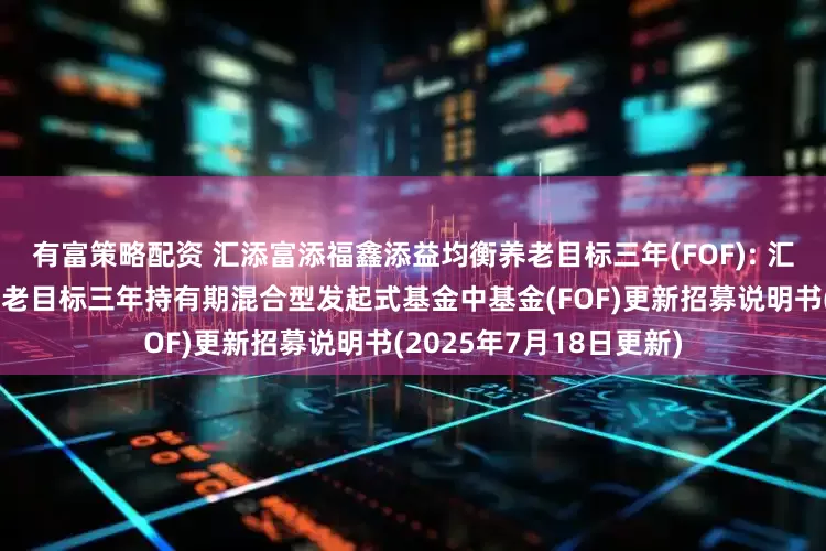 有富策略配资 汇添富添福鑫添益均衡养老目标三年(FOF): 汇添富添福鑫添益均衡养老目标三年持有期混合型发起式基金中基金(FOF)更新招募说明书(2025年7月18日更新)