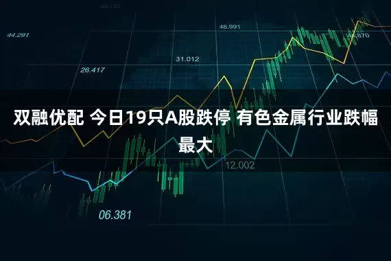 双融优配 今日19只A股跌停 有色金属行业跌幅最大